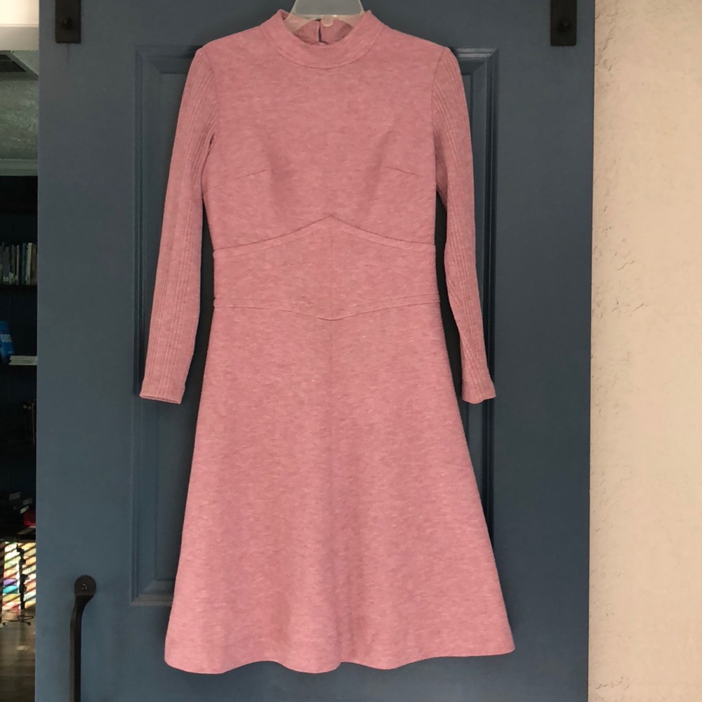 Vintage pink midi dress